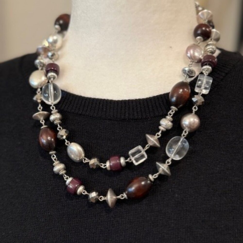 Lia Sophia "COFFEE BEAN" Necklace